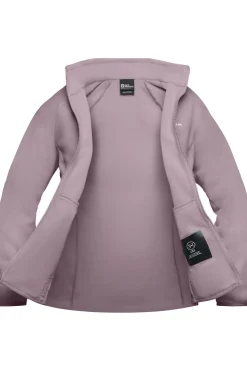Discount Jack Wolfskin Fleece Moonrise Fz W Wild Blossom
