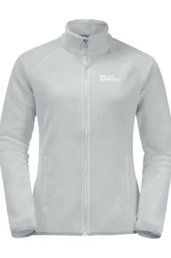 Online Jack Wolfskin Fleece Moonrise Fz Cool Grey