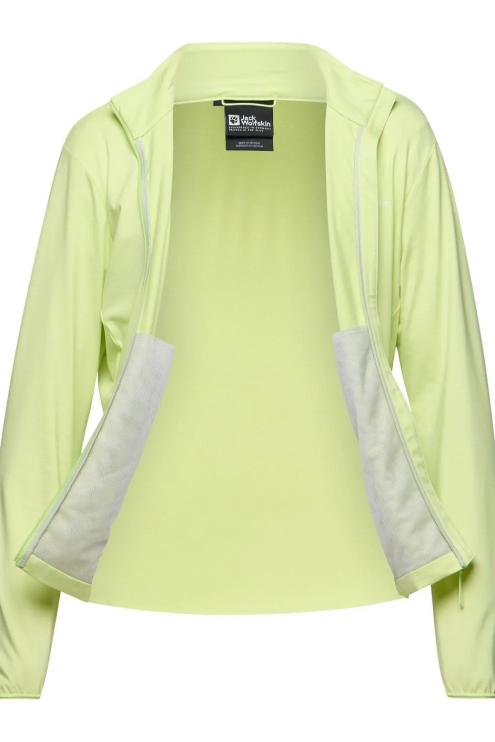 Best Jack Wolfskin Fleece Prelight Trail Fz M Lime Green