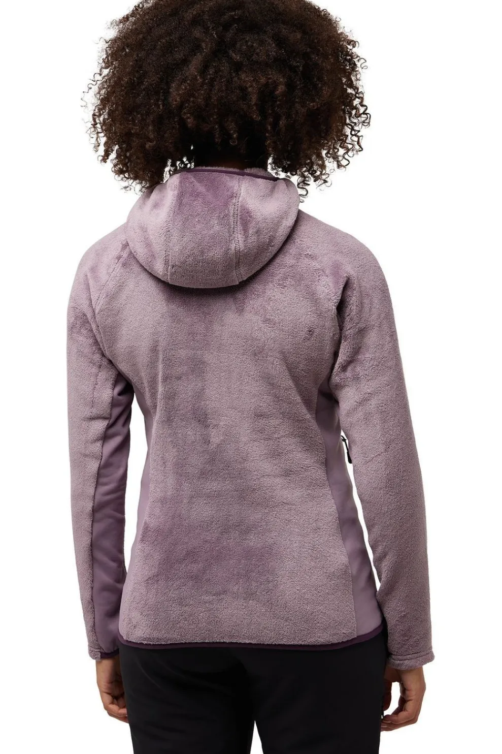 New Jack Wolfskin Fleece Rotwand Hooded Fz W mid purple