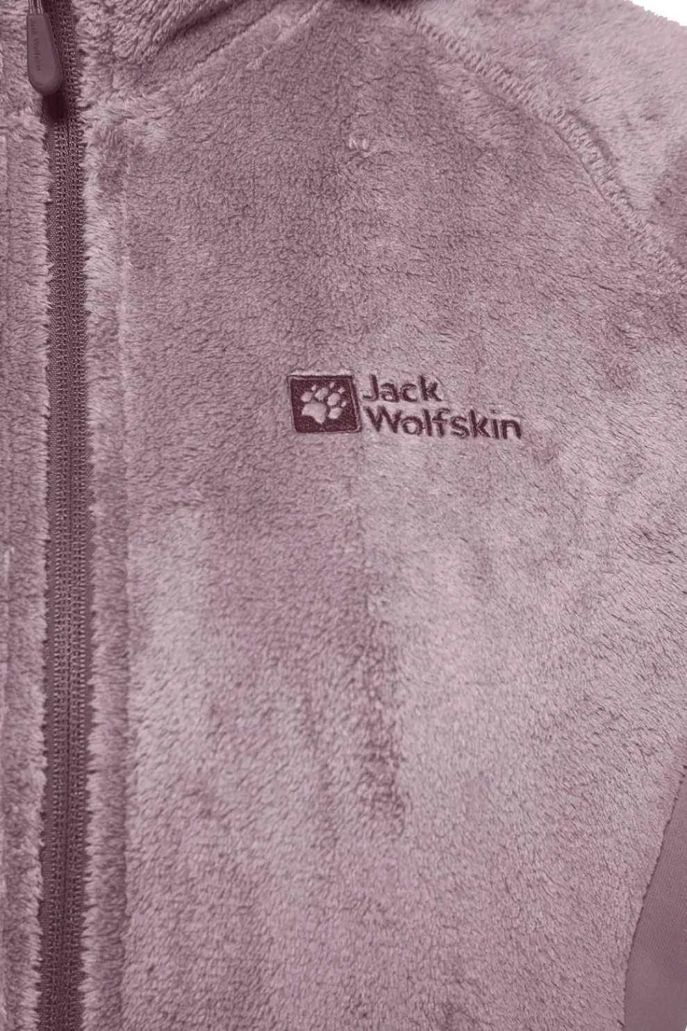 New Jack Wolfskin Fleece Rotwand Hooded Fz W mid purple