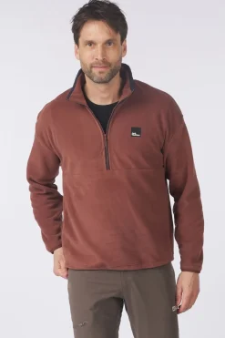 Outlet Jack Wolfskin Fleece Sumetro Hz M Dark Rust