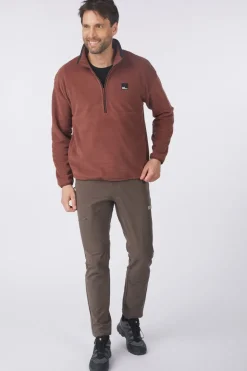 Outlet Jack Wolfskin Fleece Sumetro Hz M Dark Rust