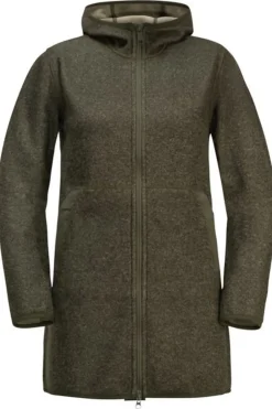 Fleece Tannenspur Coat W-Jack Wolfskin Clearance