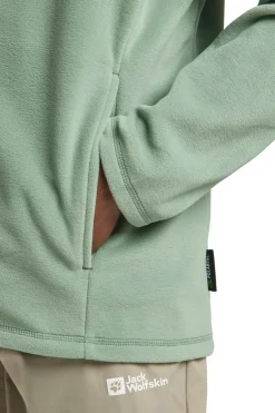Best Jack Wolfskin Fleece Taunus Eucalyptus