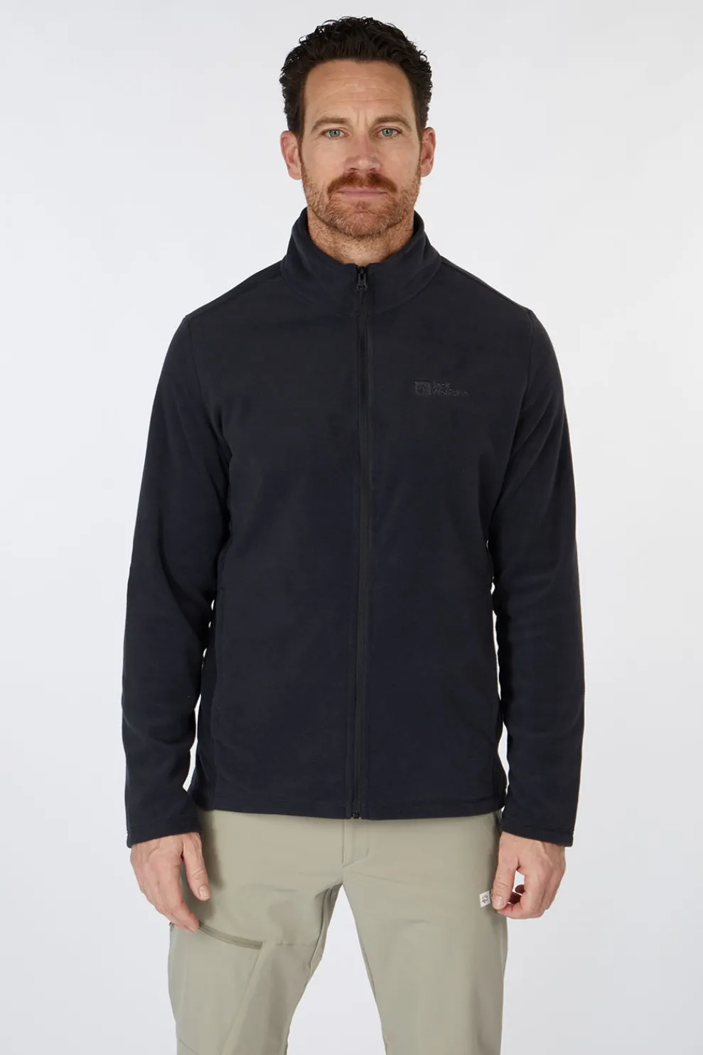 Fashion Jack Wolfskin Fleece Taunus Black