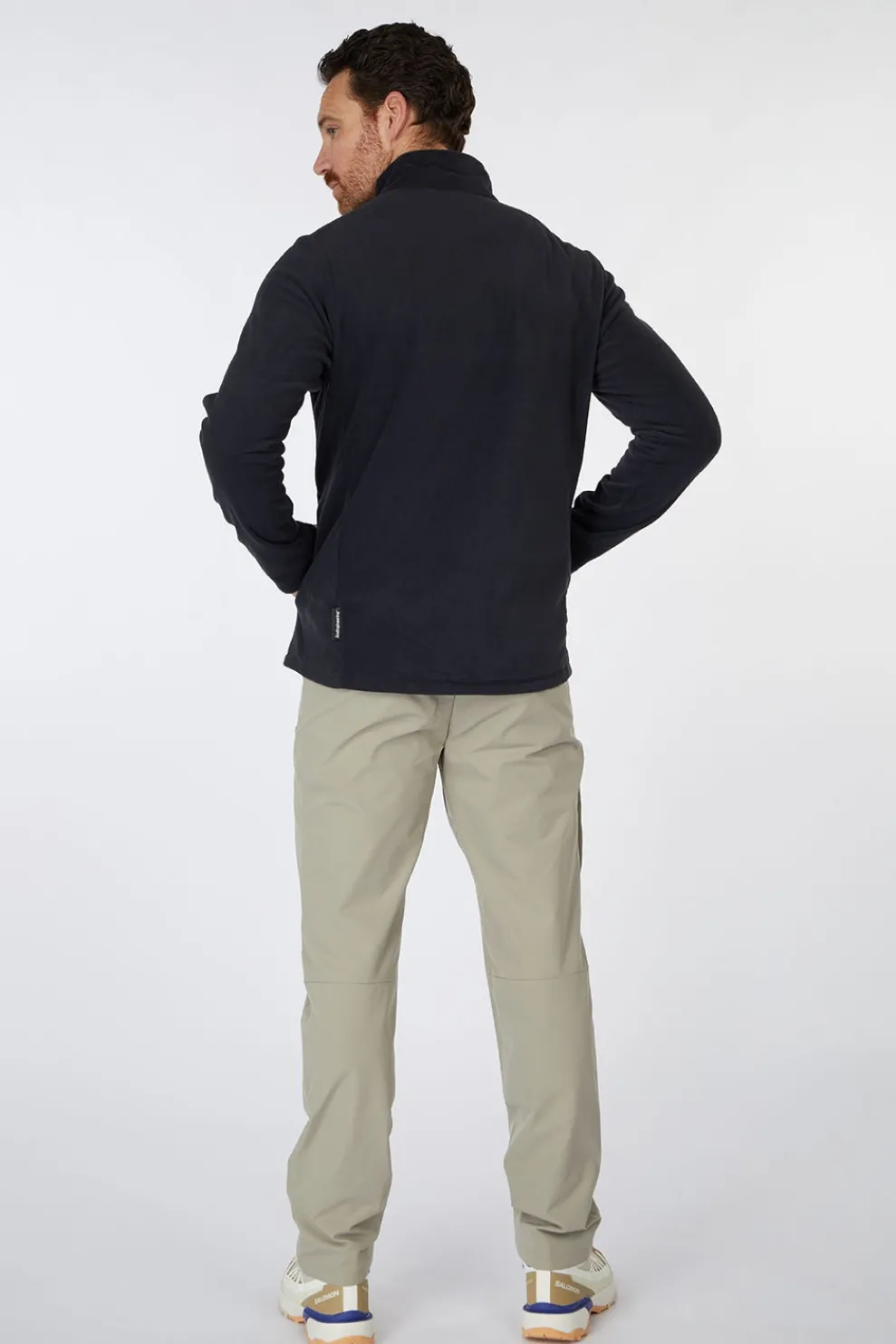 Fashion Jack Wolfskin Fleece Taunus Black