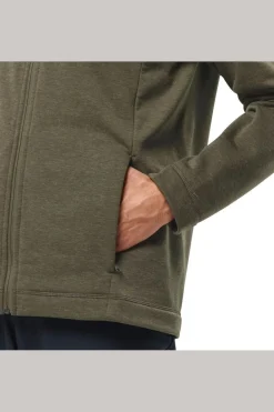 Discount Jack Wolfskin Fleece Waldsee Hooded M Island Moss