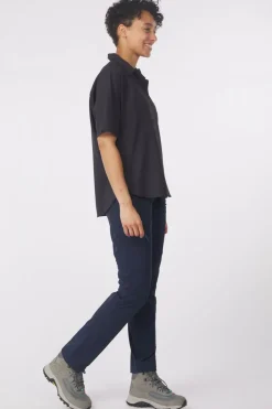 Fashion Jack Wolfskin Hemd Sierra Quest Ss Shirt W Dark Navy