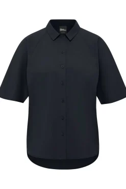 Fashion Jack Wolfskin Hemd Sierra Quest Ss Shirt W Dark Navy