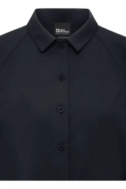 Fashion Jack Wolfskin Hemd Sierra Quest Ss Shirt W Dark Navy