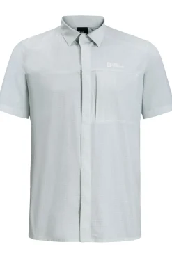 Sale Jack Wolfskin Hemd Vandra S/S Cool Grey