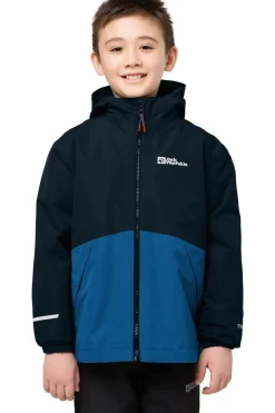 Fashion Jack Wolfskin 3-In-1 Jas Iceland 3In1 Jacket Crisp Cobalt