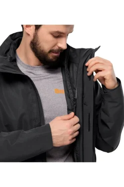 Best Jack Wolfskin 3-in-1 Jas Luntal Black