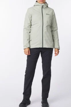 Best Jack Wolfskin 3-in-1 Jas Moonrise Mint Leaf