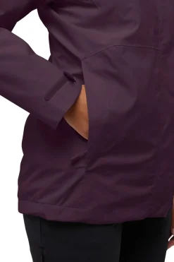 Sale Jack Wolfskin 3-In-1 Jas Rotwand 3In1 Midnight Plum