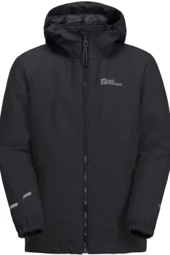 Fashion Jack Wolfskin 3-In-1 Jas Snowcurl 3In1 Jacket Black