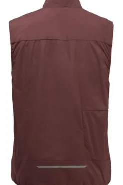 Sale Jack Wolfskin Jas Bike Commute Ins Vest Dark Maroon