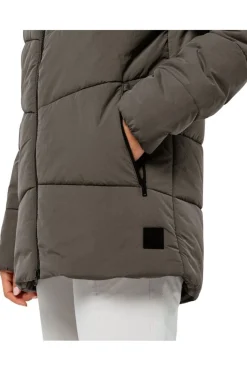 Outlet Jack Wolfskin Jas Karolinger Long Cold Coffee
