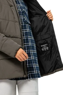 Outlet Jack Wolfskin Jas Karolinger Long Cold Coffee