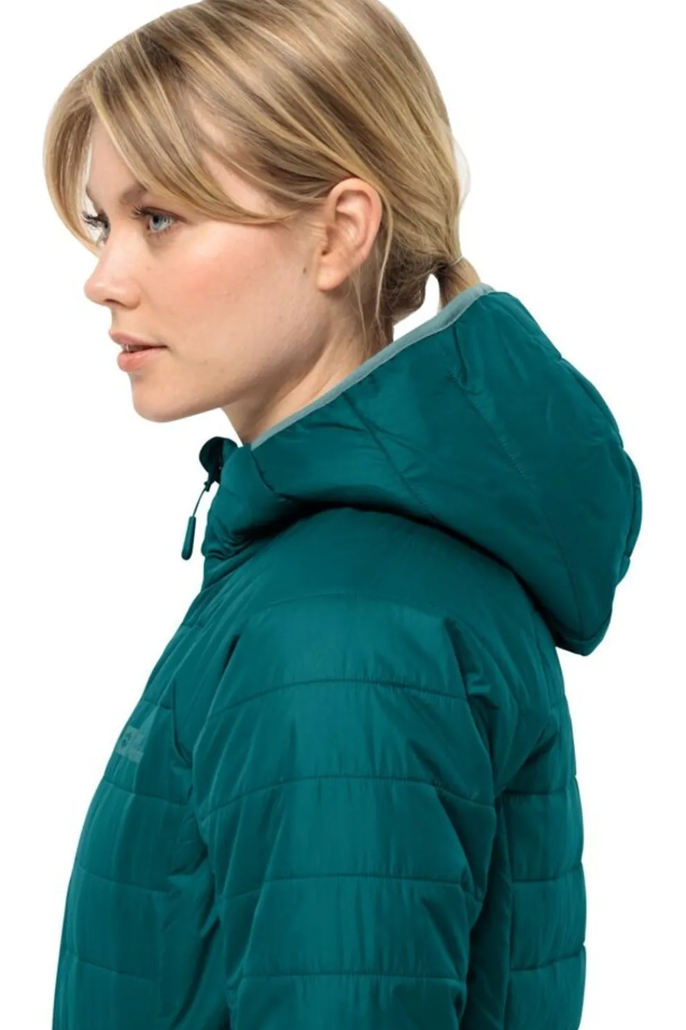 Clearance Jack Wolfskin Jas Lapawa Ins Hoodie W Sea Green