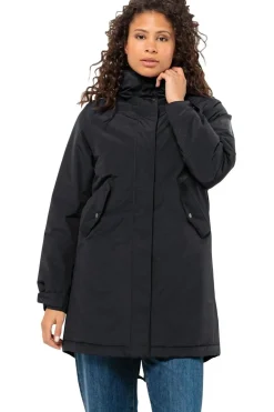 Fashion Jack Wolfskin Jas Talforst Parka W Black