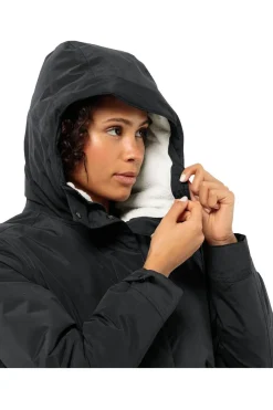 Fashion Jack Wolfskin Jas Talforst Parka W Black