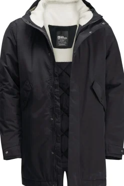 Fashion Jack Wolfskin Jas Talforst Parka W Black