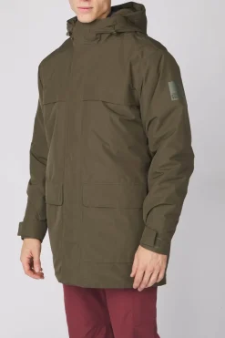 Hot Jack Wolfskin Jas Winterlager Parka Island Moss