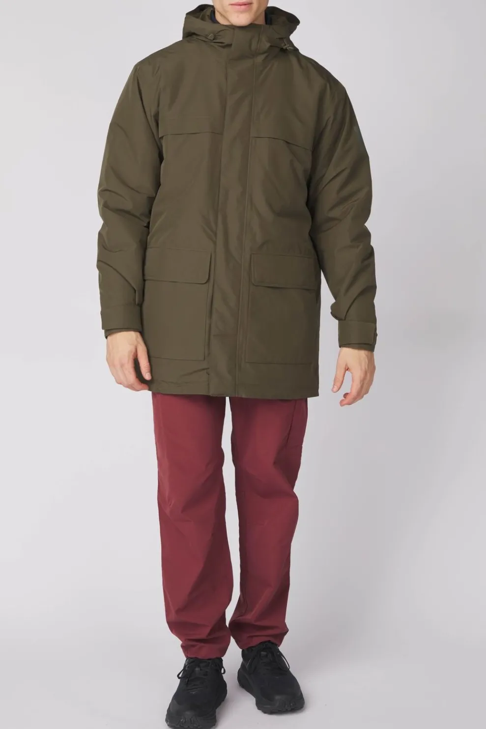Hot Jack Wolfskin Jas Winterlager Parka Island Moss