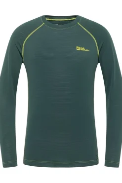 Best Jack Wolfskin Ondergoed Infinite Warm Ls M dark green