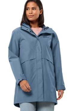 Best Jack Wolfskin Regenjas Cape West Coat Elemental Blue
