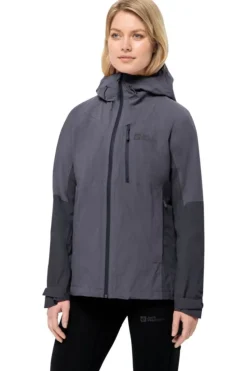 New Jack Wolfskin Regenjas Eagle Peak 2L  W Dolphin
