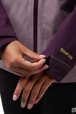 Fashion Jack Wolfskin Regenjas Eagle Peak 2L Jkt W Dark Purple/Lilac