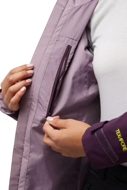 Fashion Jack Wolfskin Regenjas Eagle Peak 2L Jkt W Dark Purple/Lilac