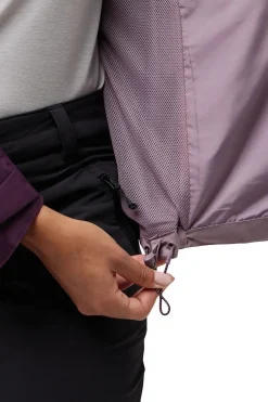 Fashion Jack Wolfskin Regenjas Eagle Peak 2L Jkt W Dark Purple/Lilac