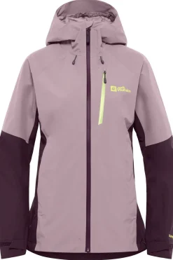 Fashion Jack Wolfskin Regenjas Eagle Peak 2L Jkt W Dark Purple/Lilac