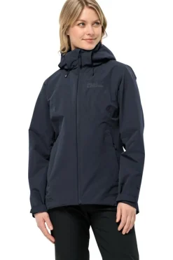 Sale Jack Wolfskin Regenjas Fernblick 2L  W Night Blue