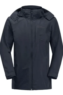Outlet Jack Wolfskin Regenjas Fernblick 2L Night Blue