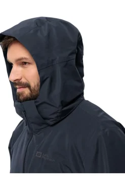 Outlet Jack Wolfskin Regenjas Fernblick 2L Night Blue