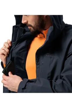Outlet Jack Wolfskin Regenjas Fernblick 2L Night Blue