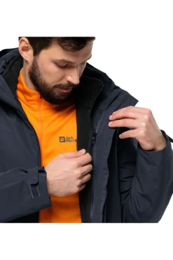 Outlet Jack Wolfskin Regenjas Fernblick 2L Night Blue