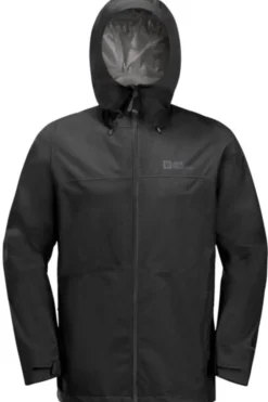 Best Jack Wolfskin Regenjas Highest Peak 3L Black