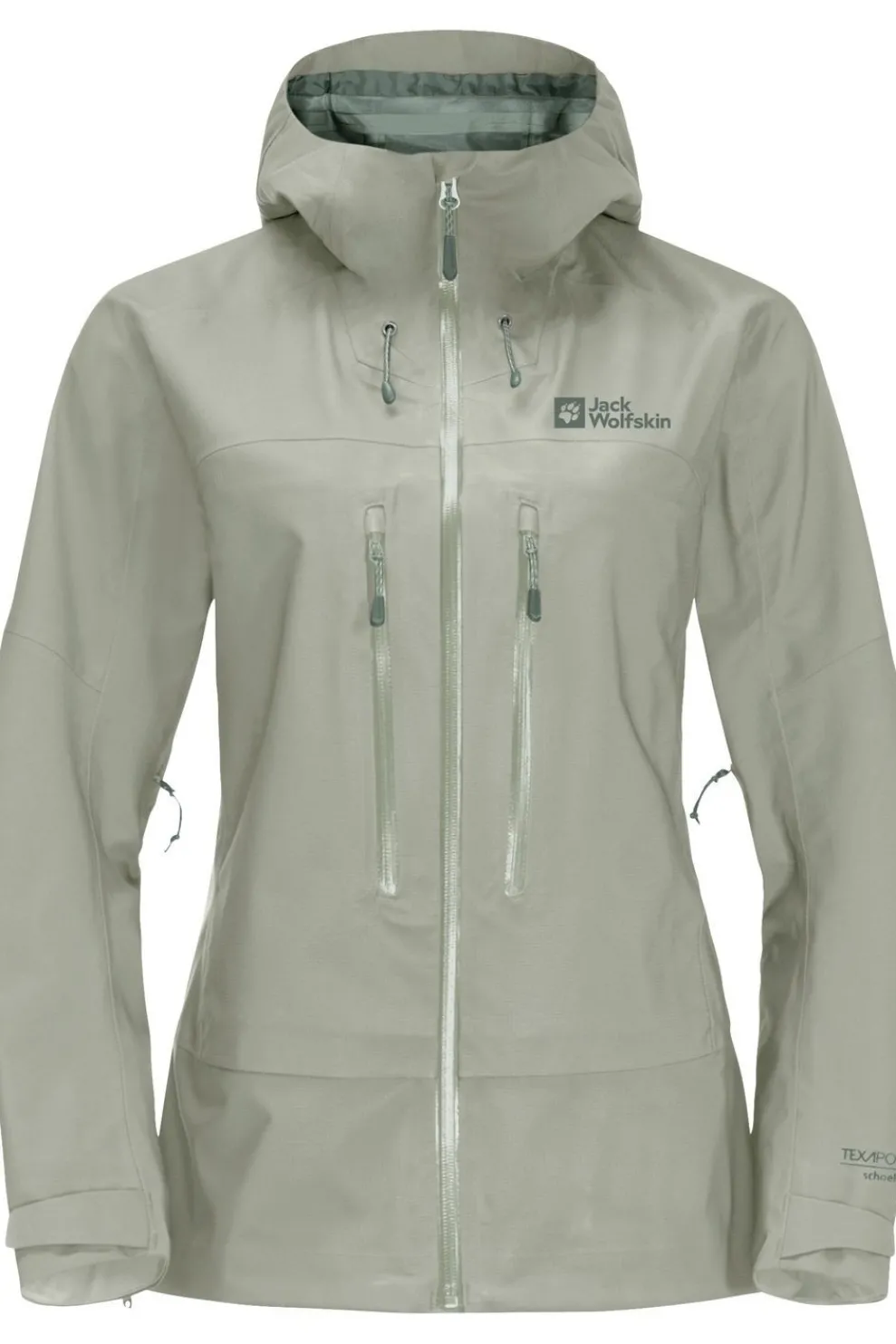 New Jack Wolfskin Regenjas Kammweg 3L Mint Leaf