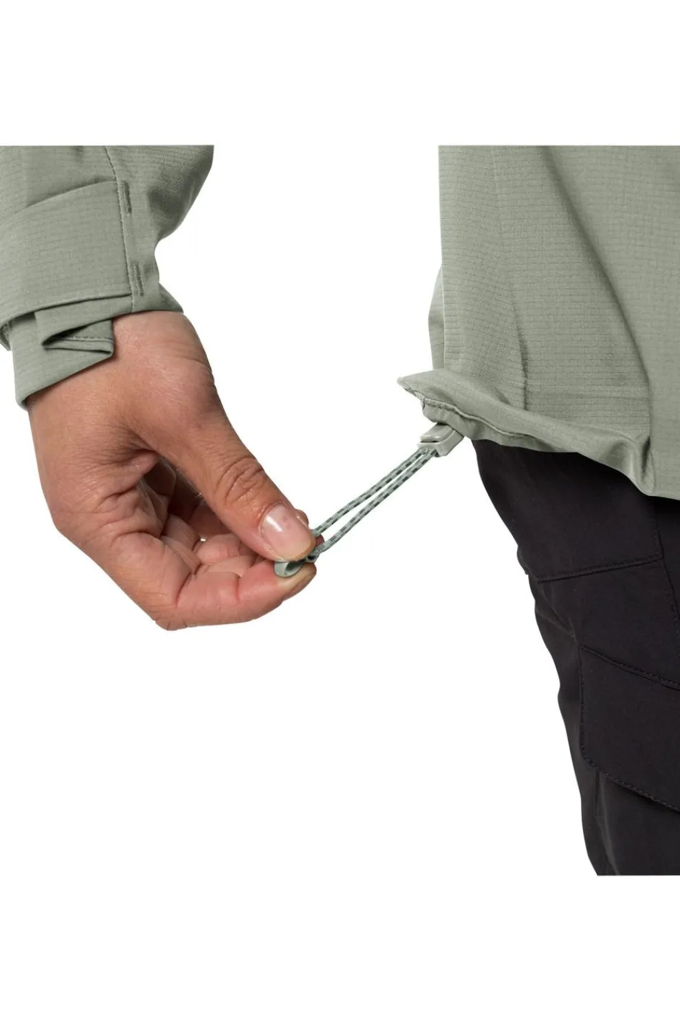 New Jack Wolfskin Regenjas Kammweg 3L Mint Leaf