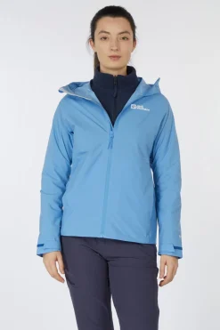 Sale Jack Wolfskin Regenjas Prelight 2.5L Lt Jkt W Mid Blue