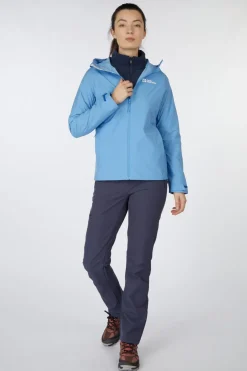 Sale Jack Wolfskin Regenjas Prelight 2.5L Lt Jkt W Mid Blue