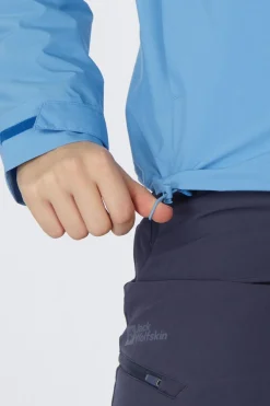 Sale Jack Wolfskin Regenjas Prelight 2.5L Lt Jkt W Mid Blue