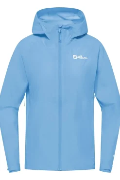 Sale Jack Wolfskin Regenjas Prelight 2.5L Lt Jkt W Mid Blue