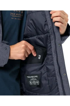 Fashion Jack Wolfskin Regenjas Snowy Park Night Blue